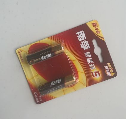 Taille personnalisée Emballage en plastique transparent et durable pour les piles et les balles de golf