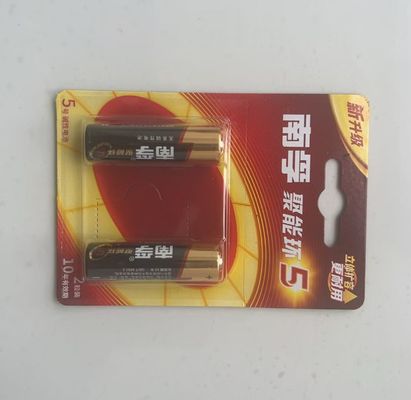 Taille personnalisée Emballage en plastique transparent et durable pour batterie et plateau en PVC