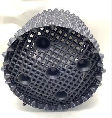 HDPE, Pot bleu fleur de prunier