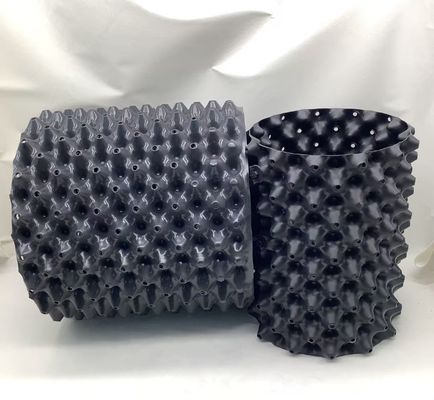 HDPE, Pot bleu fleur de prunier