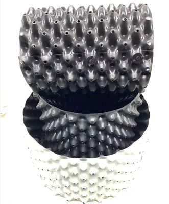 HDPE, Pot bleu fleur de prunier