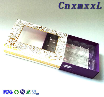 Boîte tiroir à macarons, boîte fine, boîte pliante, boîte à chocolats, brochure, dépliant publicitaire - tous personnalisables.