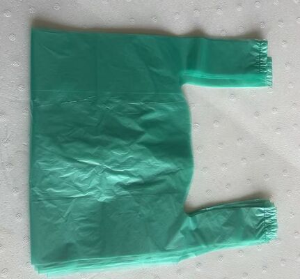 Sac de magasinage en PEHD recyclable personnalisé avec une haute résistance aux chocs pour l'utilisation dans les supermarchés