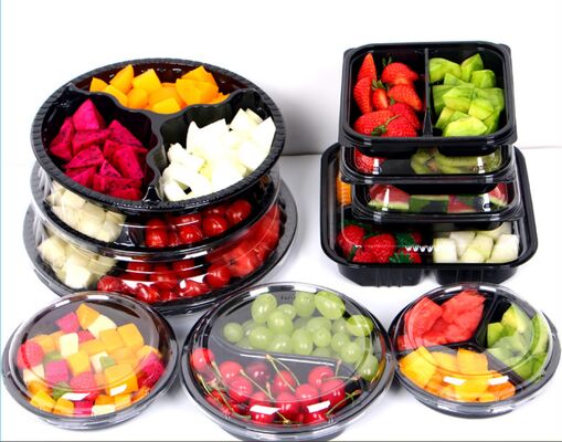 Boîte d'emballage blister personnalisée en plastique PET avec thermoscellage et matériau recyclable pour l'emballage de fruits et tomates