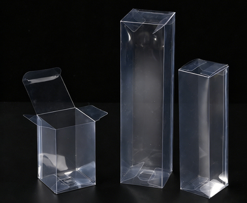 Coffret d'emballage en PVC personnalisé - Besoins quotidiens, boîte transparente en PP glacé, boîte en plastique pour produits alimentaires et cosmétiques, boîte d'emballage en PET