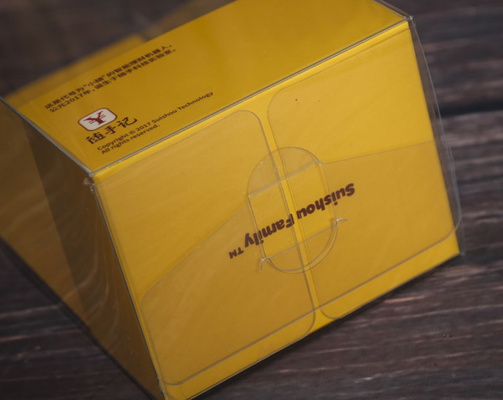 Boîte d'emballage en PVC - disponible en stock - nécessités quotidiennes - boîte transparente en PET - boîte de jouets - boîte mate en PP - logo imprimé en couleur - gel probiotique