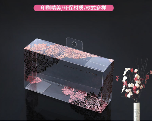 Boîte d'emballage en PVC, film protecteur PET, boîte d'affichage en plastique, jouet, boîte de rangement de cosmétiques, polissage PP, personnalisation