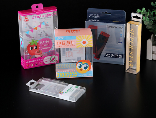 Boîtes transparentes en PVC et PET en gros Boîtes transparentes en plastique de qualité alimentaire texturées mates