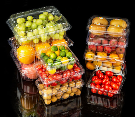 Emballages de fruits, cartons d'emballage de viande, cartons d'emballage de légumes, plateaux de semis, pots de fleurs en plastique, boîtes de restauration rapide, ainsi que boîtes transparentes en PVC, PP, PET et boîtes imprimées.
