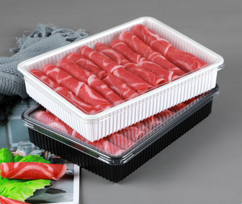 Caisses de fruits, barquettes de fruits, caisses d'emballage de viande, caisses d'emballage de légumes, caisses de restauration rapide, caisses de biscuits, ainsi que des caisses transparentes en PVC, PP, PET et des caisses imprimées.