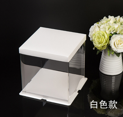 Emballage de la boîte à gâteaux: 4 pouces, 6 pouces, 8 pouces, 10 pouces, 12 pouces / couche simple, double couche, couche triple, boîte cadeau de fleurs, cuisson de dessert, personnalisation