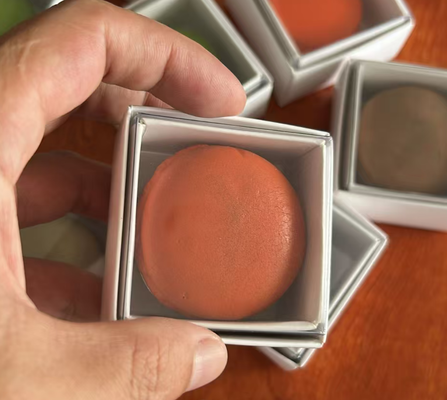 Boîte d'emballage écologique transparente de macarons avec impression personnalisée pour les cadeaux et l'affichage des aliments