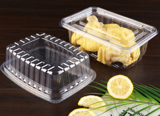 Les boîtes à fruits, les plateaux de fruits, les boîtes d'emballage de viande, les boîtes d'emballage de légumes, les boîtes de restauration rapide, ainsi que les boîtes transparentes en PVC, PP, PET et les boîtes imprimées.