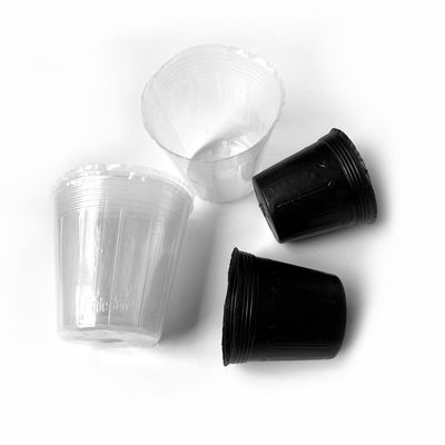 Pot mou en plastique en gros de crèche de pot d'ensemencement de fleur