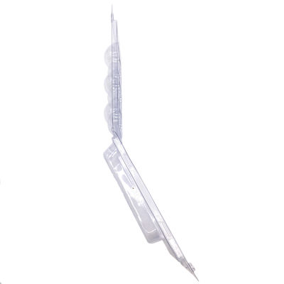 plateau en plastique transparent de boursouflure de PVC de jouet d'emballage de boursouflure de boule de golf 6pcs