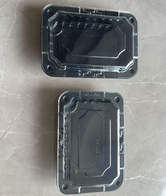 Boîte en PET recyclable de conception personnalisée avec étanchéité thermique pour les emballages de fruits et les emballages en plastique à ampoules