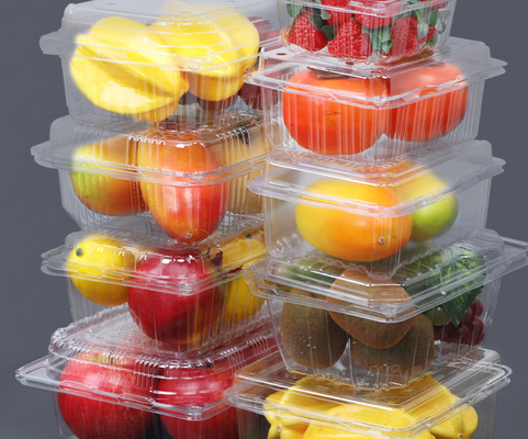 Customized Design Recyclable PET Heat Sealing Fruit Packaging Box for Perfect Protection